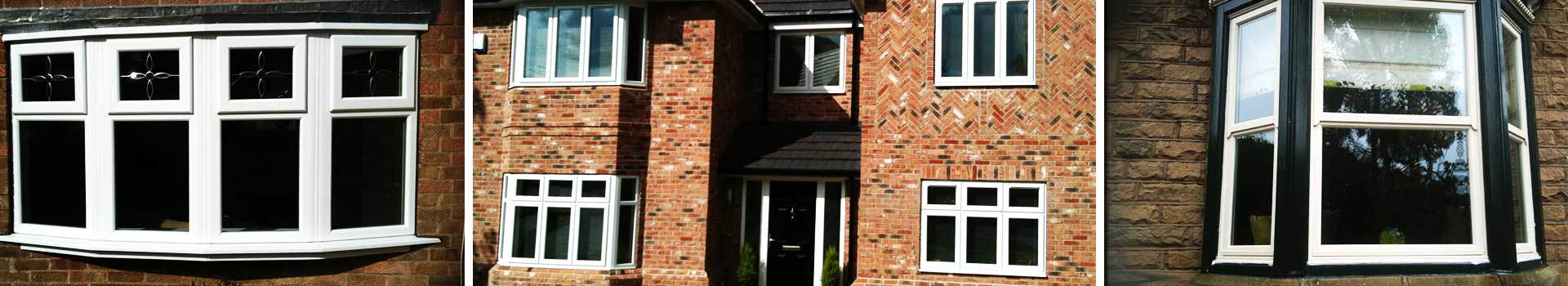 really lovely large brick home with 5 front double glazed windows and a matching exterior front door